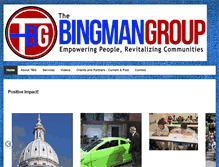 Tablet Screenshot of bingmangroup.com